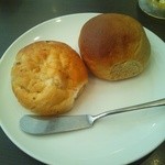 アルカンジュ 立川本店 - Lunchセットのパン2個