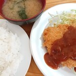 キッチンサン - チキンカツランチ