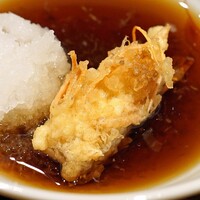 日本橋 蕎ノ字 - 車海老の頭　②