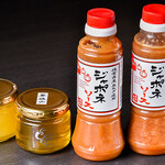 焼鳥大成 - 自家製はちみつ＆自家製ジャポネソース
