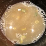 中華蕎麦 とみ田 - スープ割