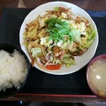 武蔵野 - 野菜炒め定食