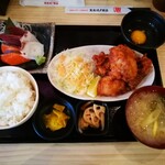恵美須商店 - から揚げ定食