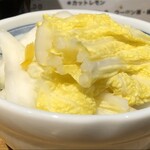 みなと刺身専門店 - 白菜漬