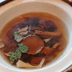 都わすれ - 七種きのこ汁。