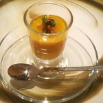 ピアッティ カステリーナ - かぼちゃのスープ。