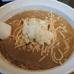 弘明寺丿貫 - 数量限定　真・極濃ダツカマス鬼煮干蕎麦　850円