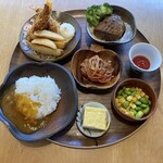 Kikyouya - お子様ランチ¥1200＋カレー（¥100円）