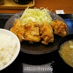 からやま - からやま定食(梅) 650円(税込)