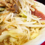 ラーメン二郎 - ヤサイ（そのまま）