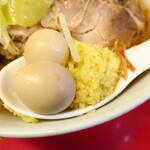 ラーメン二郎 - ショウガ半分