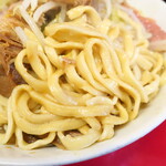 ラーメン二郎 - 麺