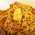 ラーメン二郎 - ここでショウガ混合～♪