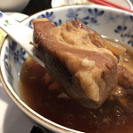 平家茶論 - バクテーの肉はとろとろでした。