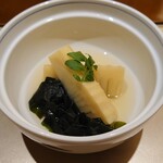 寿司と日本料理 銀座 一 - 若竹煮