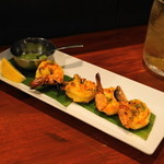 タンドールバル カマルプール - 2012.9 海老の香味焼き（680円）