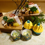 銀座 しのはら - 初午の八寸