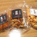 がんこ職人 - 料理写真:堅焼げんこつ 700、岩揚 500、げんこつ揚げ 380円税別　2020.11