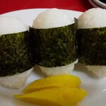 ぎょうざの美鈴 - おにぎり、最高でっせ。