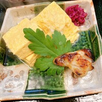 貴久政 - だし巻き　西京漬　どちらも目の前で焼き上げ。