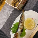 ごはんばー - ししゃもとれんこんのきんぴら