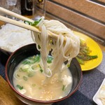 ごはんばー - 味噌汁のそうめんリフト