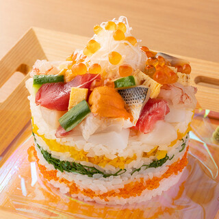 大人気番組【バゲット】で紹介された話題のバズグルメ寿司ケーキ