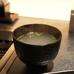 百えん屋 - Ｂランチ９２４円　スープ
