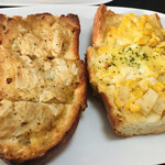 ＤＯＮＱ - 「ツナと玉葱のタルティーヌ」＆「とうもろこしのタルティーヌ」