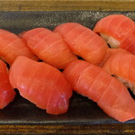 Erakokyuu - 「生本鮪握り寿司90分食べ放題（999円：税込）」