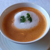 アクア オリビン - 美味しい！渡り蟹のビスク　カプチーノ風　