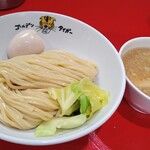 ゴールデンタイガー - 味玉タイガーつけ麺。