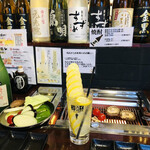 Toriyakiniku Shinagaya - 野菜盛り✨
                        椎茸美味かった✨✨