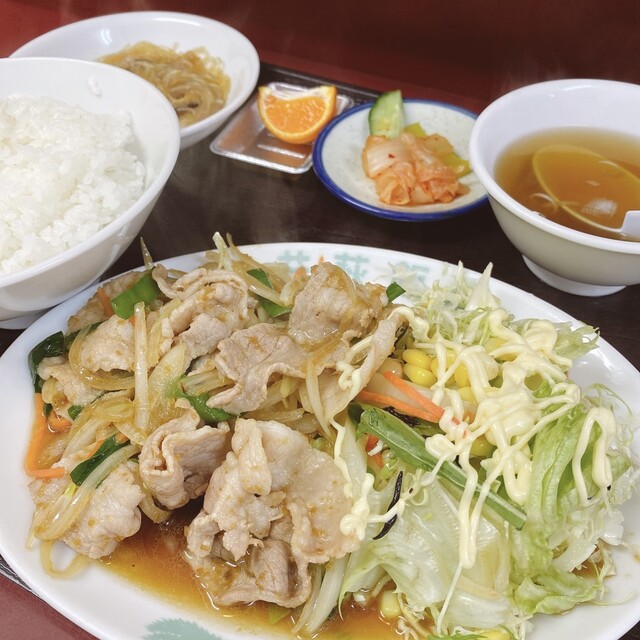 井荻飯店の料理の写真