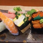 玄海鮨 - 上にぎりランチ 1500円