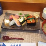 玄海鮨 - 上にぎりランチ  コンプリート