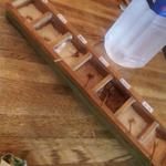 ビストロ割烹 YAOYA - 塩の木箱
      