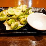 Izakaya Tsuki - 焼きそら豆