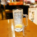 居酒屋つき - レモンサワー