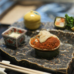 炭平 - 前菜 コッペと季節の口取り☆