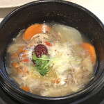 本町焼肉DATENARI - 参鶏湯風スープ