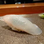 天寿し - ヒラメ