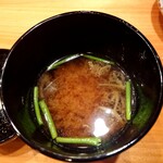 天寿し - 赤出汁