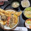 Fukagawa Hatogai - 豊洲特大アナゴと野菜天丼