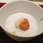 島津 - 白海老と酒盗