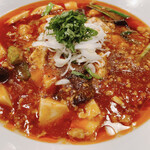 麺屋 愛心 - 香辣麻婆麺 辛さ1/4 1100円