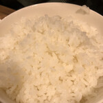 十日市場本格塩ホルモン焼肉炭備 - ライス大三杯目