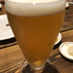 十日市場本格塩ホルモン焼肉炭備 - 本日のクラフトビール、銘柄は忘れちゃった650円