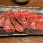 炭火焼肉 ふちおか - ハラミ、トウガラシ 塩