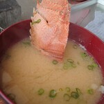 大福丸 - うちわ海老味噌汁